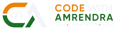 Code With Amrendra Logo
