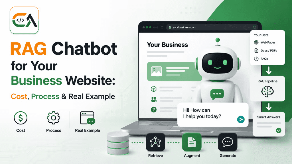 RAG Chatbot for Your Business Website: Cost, Process & Real Example